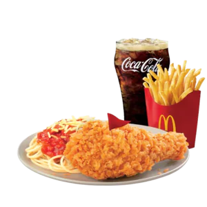 1-pc. Spicy Chicken McDo w/ McSpaghetti & Fries Meal