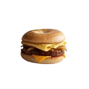 Egg Cheese Steak Bagel
