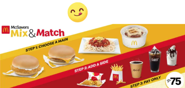McSavers (Mix & Match)