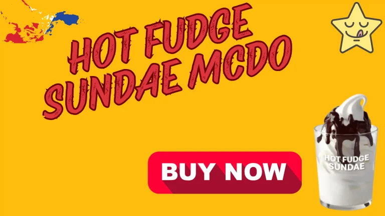 Hot Fudge Sundae McDo