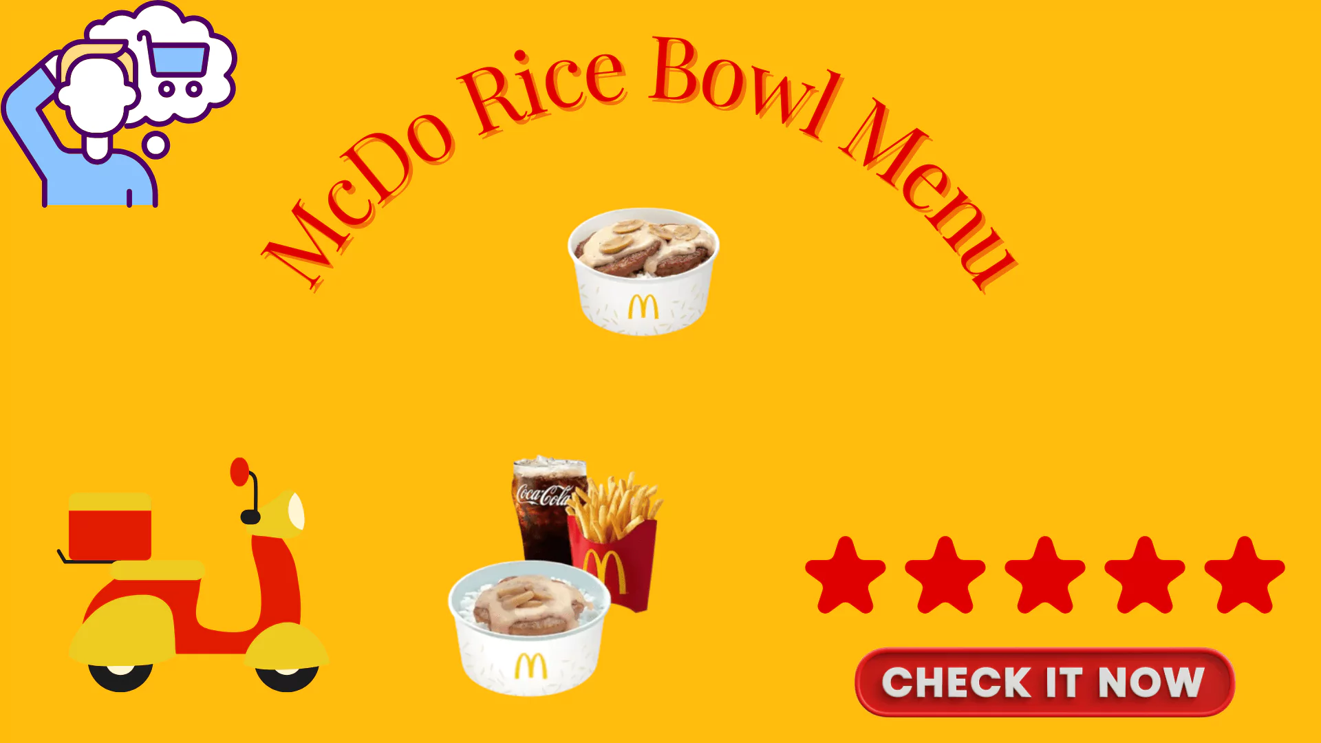 Mushroom Pepper Steak McDo |Rice Bowl Menu| Updated Prices