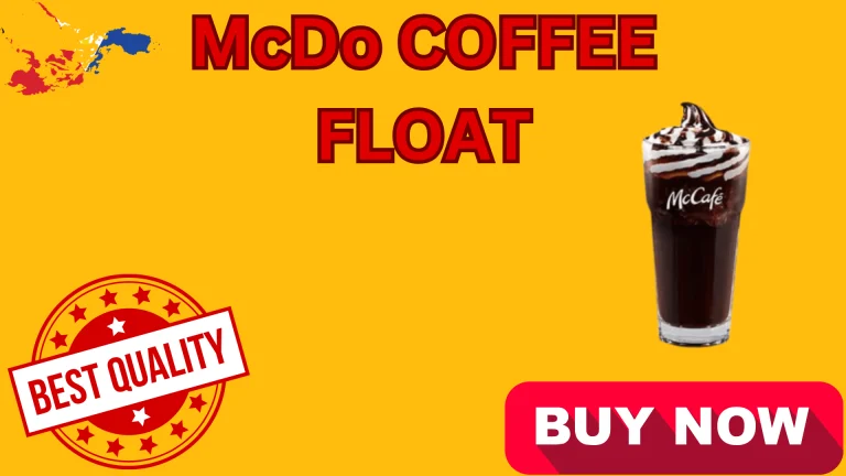 McDo Coffee Float