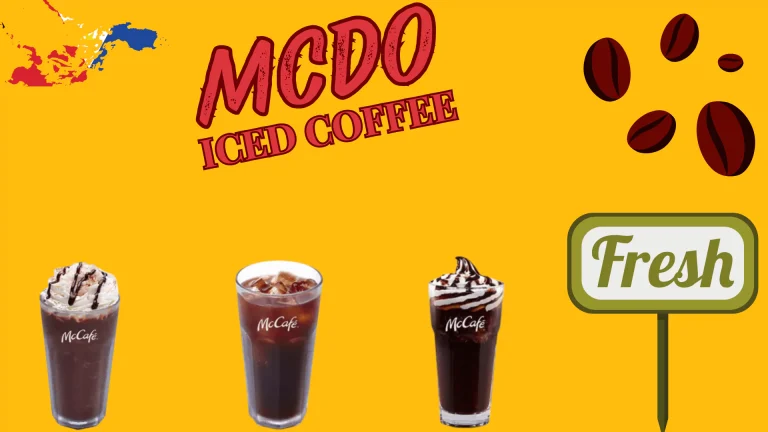 mcdo iced coffee