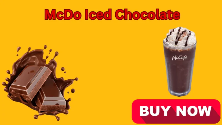 McDonalds Iced Chocolate