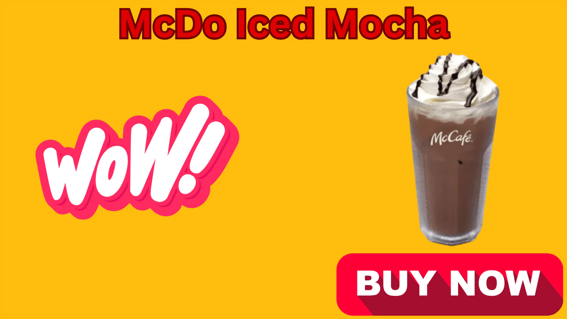McDonalds Iced Mocha