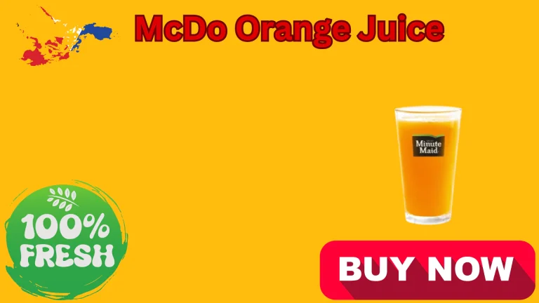 McDonald's orange Juice
