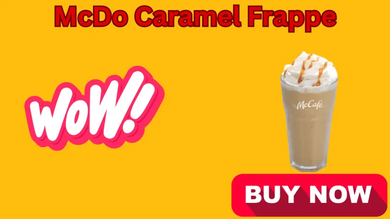 Mcdonalds caramel frappe