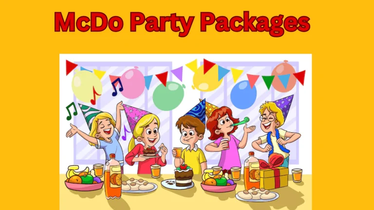 McDo Party Packages