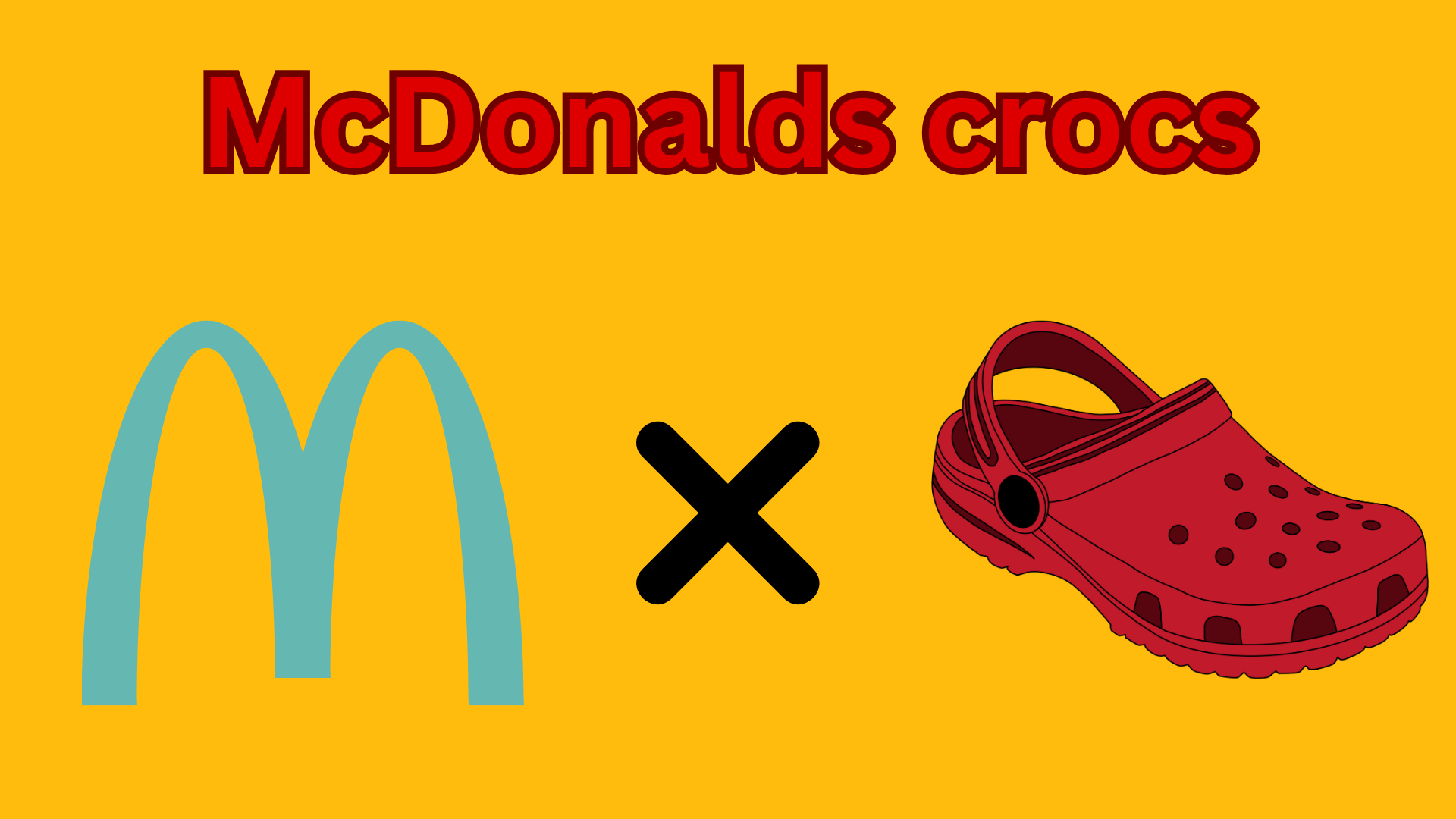 McDonalds Crocs